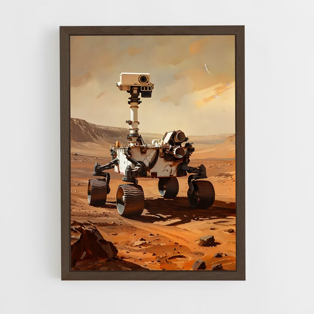 Poster Rover Explorer – affiche Astronomie (vue 5)